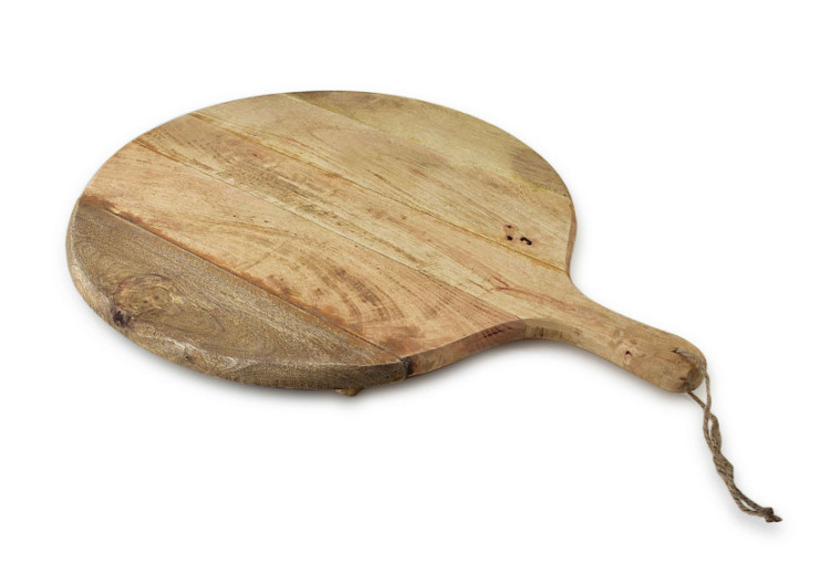 Planche de Service LOGAN - Bois de Mangue 60x47x2.5cm - HTXA4477 - Cookini By Mondex