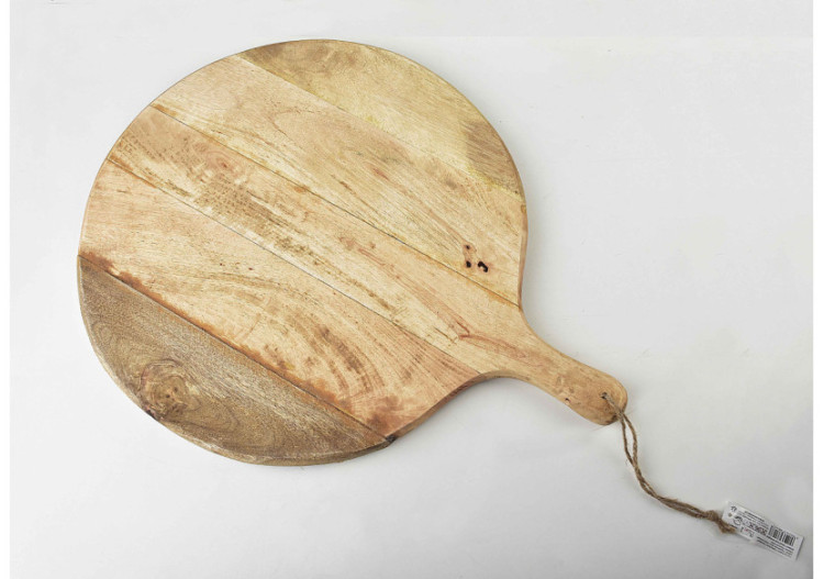 Planche de Service LOGAN - Bois de Mangue 60x47x2.5cm - HTXA4477 - Cookini By Mondex 2