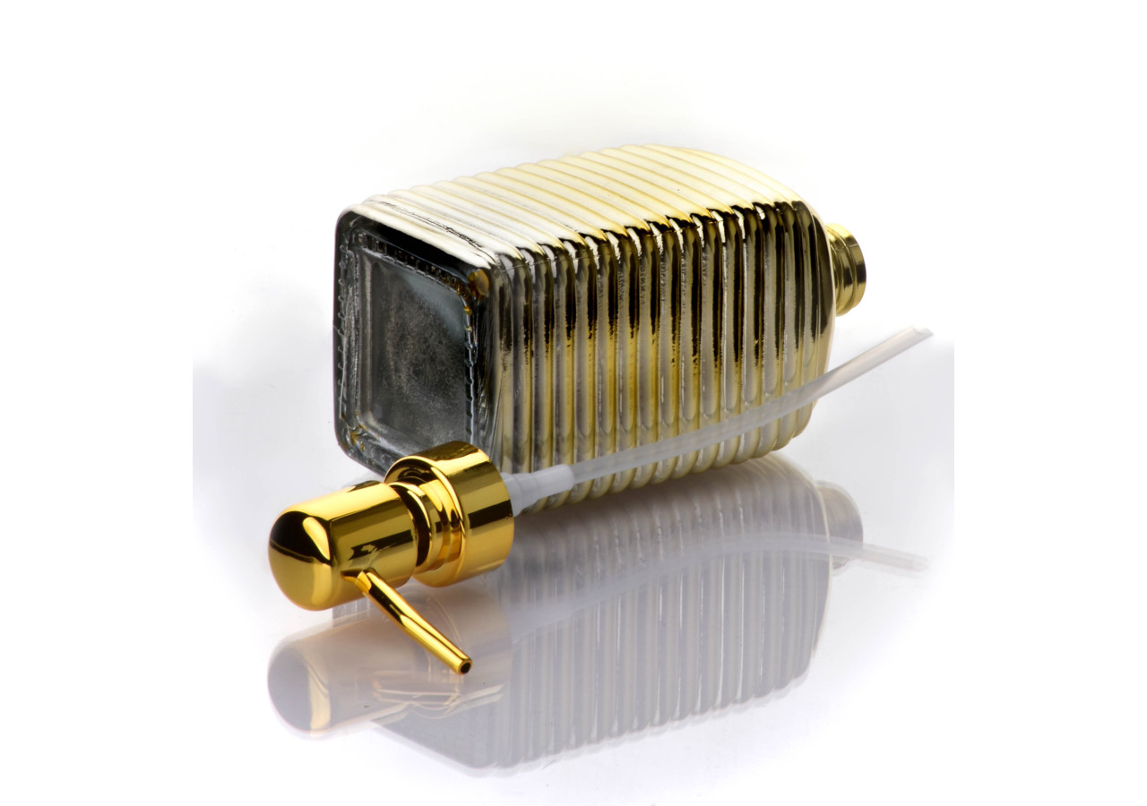 Distributeur TESSA GOLD - h19x7,8cm pour un luxe discret - HTWM6020-PROM - Mondex