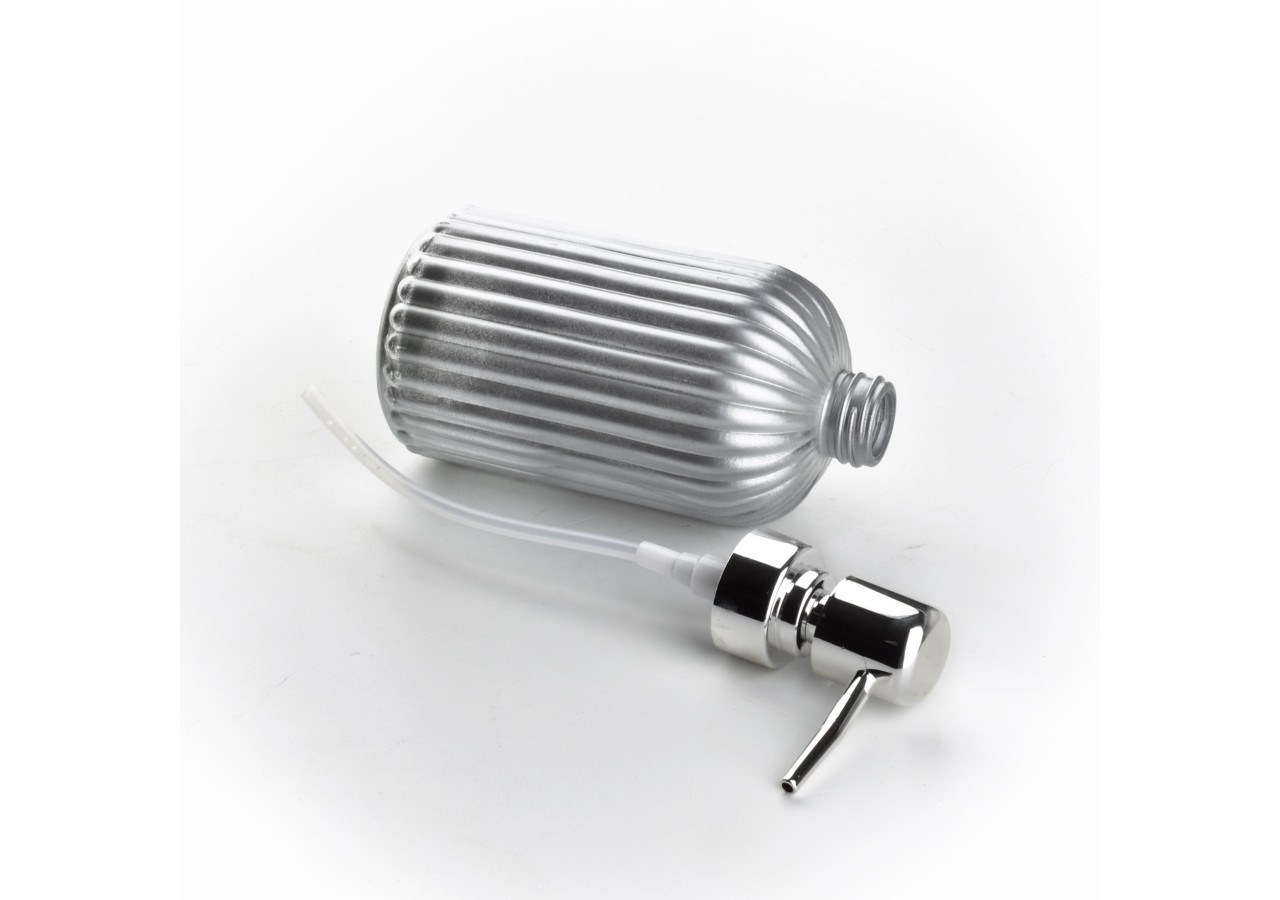 Distributeur ARI SILVER - Verre élégant 19x7,8cm - HTWM6082-PROM - Bathlab By Mondex