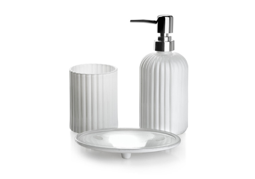 Ensemble de Salle de Bain ARI WHITE - 3 pièces finition mate blanche - HTWM6198-PROM - Bathlab By Mondex