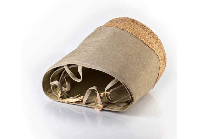 Panier AMPARO - Set de 3 paniers en imitation lin - HIWB7089-PROM - Mondex