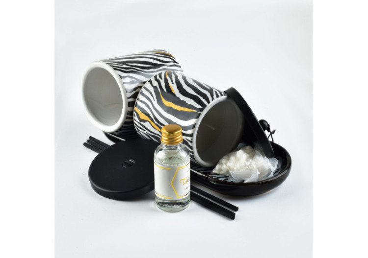 Diffuseur de Parfum Zebra - 23x9xH9cm - HTTP7539 - Mondex 2