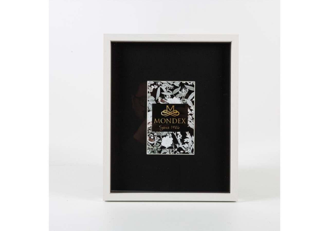 Cadre photo ADI - 10x15cm noir et blanc - HTOK4773-PROM - Mondex