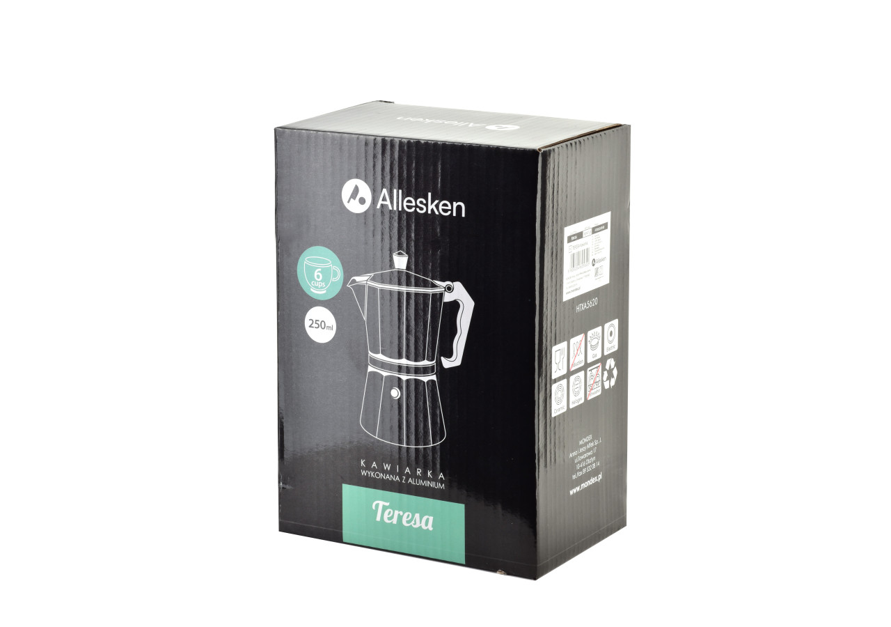 Cafetière TERESA - Aluminium 250ml - HTXA5620-CX - Allesken