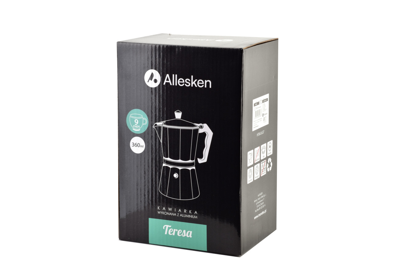 Cafetière TERESA - Aluminium 360ml - HTXA5637-CX - Allesken