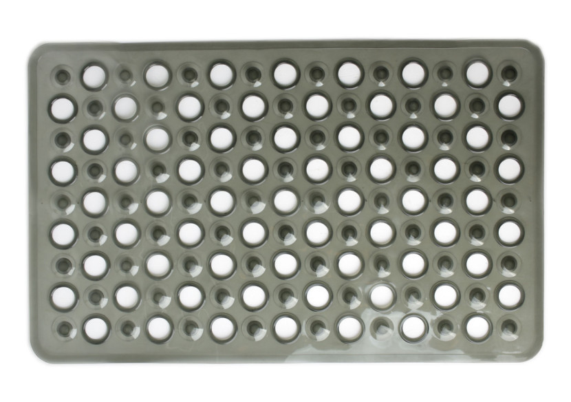 Tapis de bain ZAC BLACK - 38x61cm antidérapant - HTWM5873 - Bathlab By Mondex