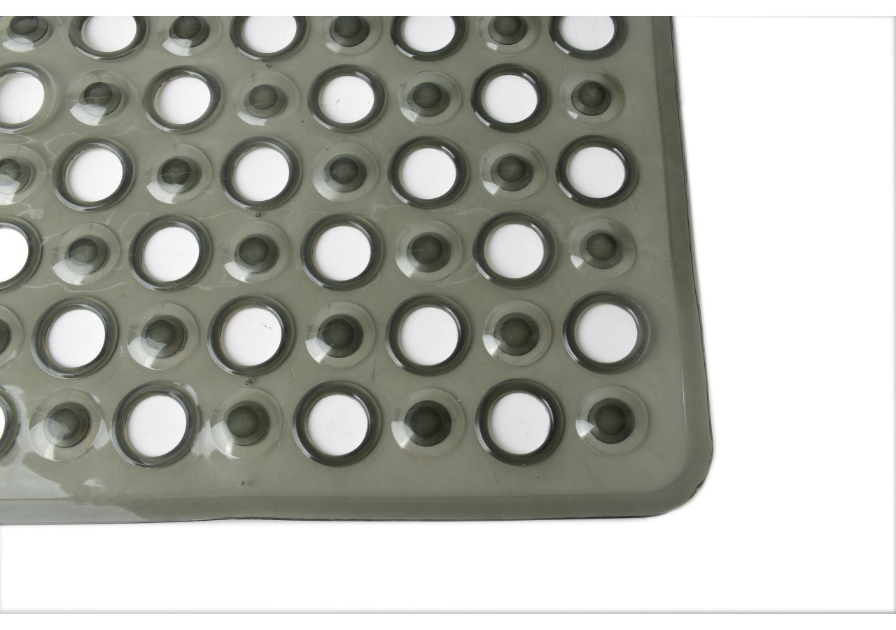 Tapis de bain ZAC BLACK - 38x61cm antidérapant - HTWM5873 - Bathlab By Mondex