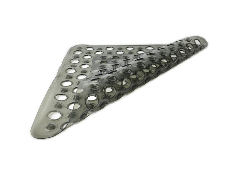 Tapis de bain ZAC BLACK - 54x54cm antidérapant - HTWM5880 - Bathlab By Mondex