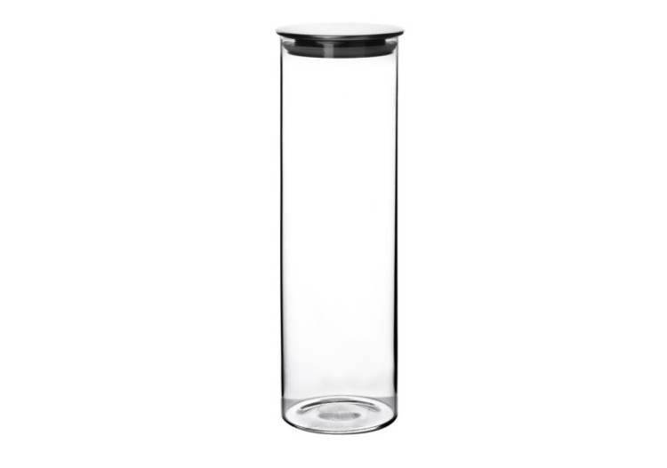 Bocal MODERN KITCHEN - Verre 1,25L avec couvercle hermétique - HTID7505 - Allesken