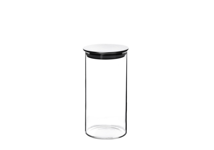Bocal en Verre MODERN KITCHEN - 700ml, 9x8x17,5cm - HTID7529 - Allesken