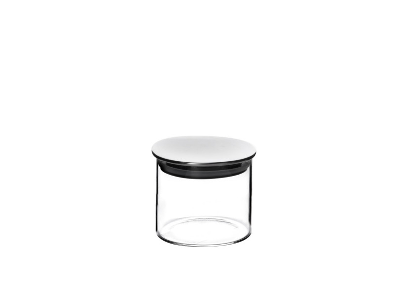Bocal en Verre MODERN KITCHEN - 230ml, 9x8,4x7,4cm - HTID7536 - Allesken