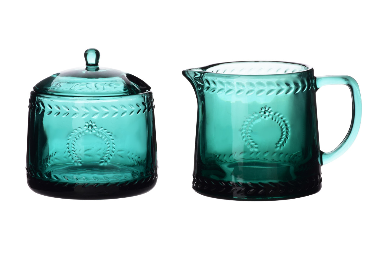 Service à sucre et crémier ECILA DARK - 9cm avec crémier 300ml - HTID9932-PROM - Affekdesign By Mondex