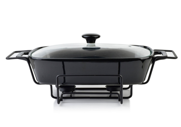 Plat chauffant MODERN KITCHEN - 2,1L en céramique 38,5x22x17cm - HTN3164-PROM - Allesken