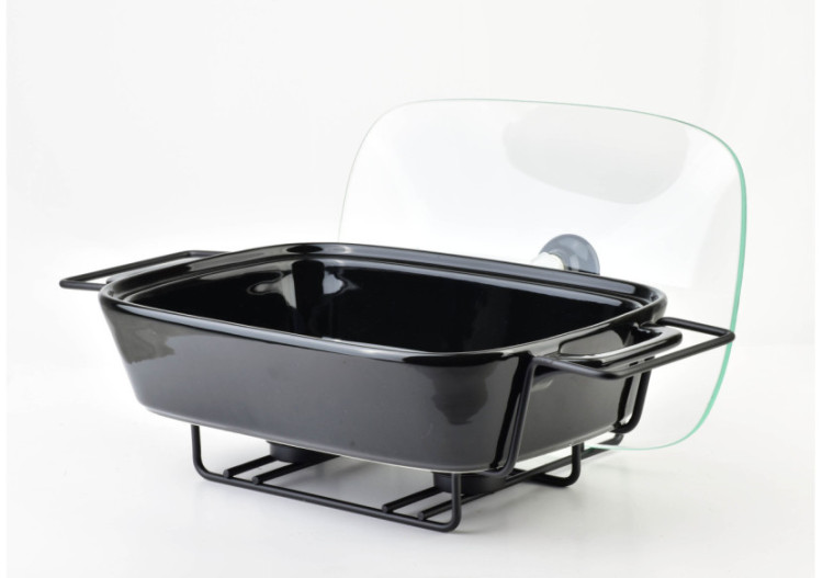 Plat chauffant MODERN KITCHEN - 2,1L en céramique 38,5x22x17cm - HTN3164-PROM - Allesken 2