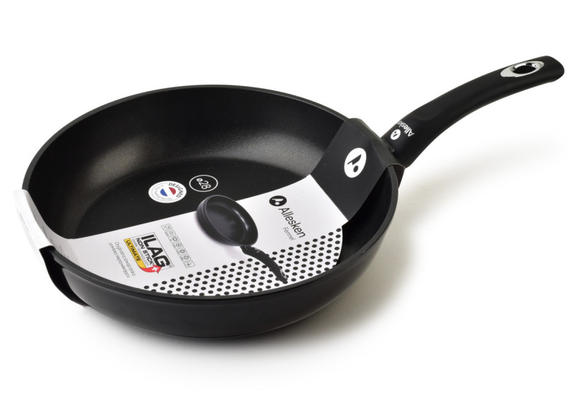 Poêle FENNEL 28cm - Revêtement ILAG ULTIMATE anti-rayures - HTXD3539-CX - Allesken