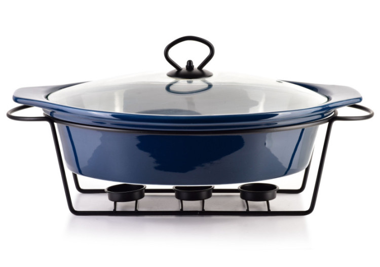 Naczynie MODERN KITCHEN - 2,6L avec réchaud 34x25xh17cm - HTN5519-PROM - Allesken