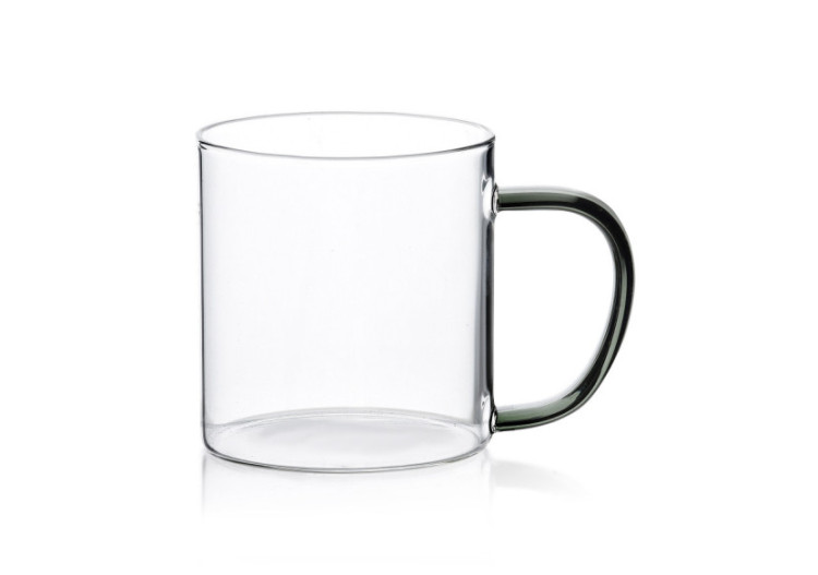 Mug PETER BLACK - Verre borosilicate 450ml 8,3x12,5xh9cm - HTID8381 - Allesken