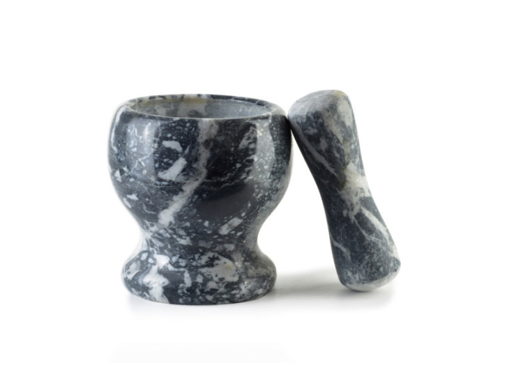 Mortier MODERN KITCHEN - 11 x 13 cm, en granit naturel - HTUA7308 - Allesken