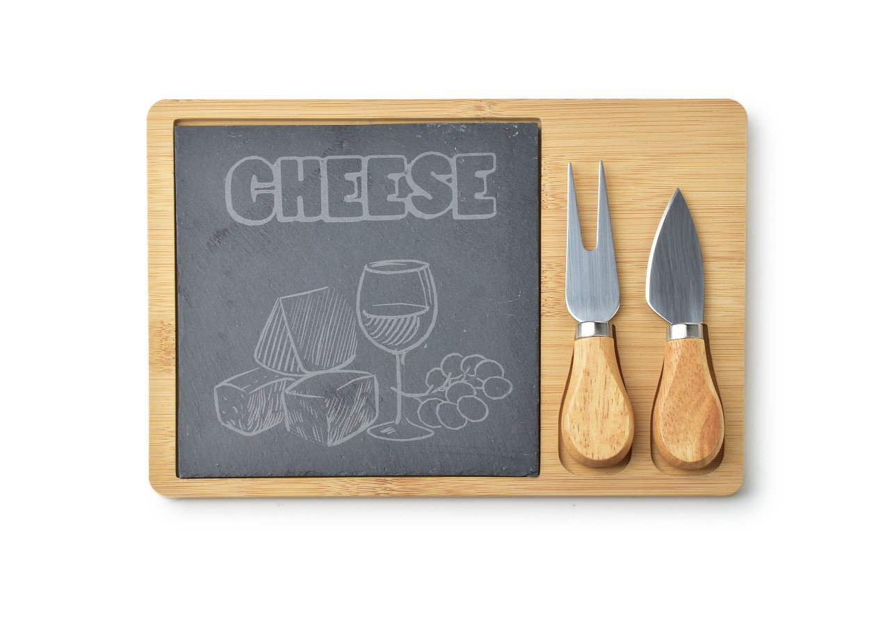 Planche de Service MODERN - Avec Couteaux 25x1x1cm - HTXD9876-PROM - Mondex