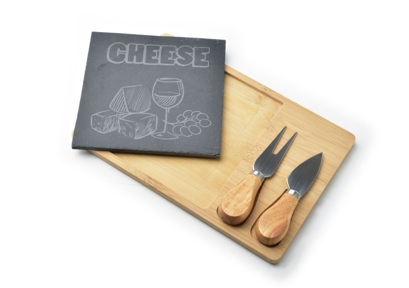 Planche de Service MODERN - Avec Couteaux 25x1x1cm - HTXD9876-PROM - Mondex