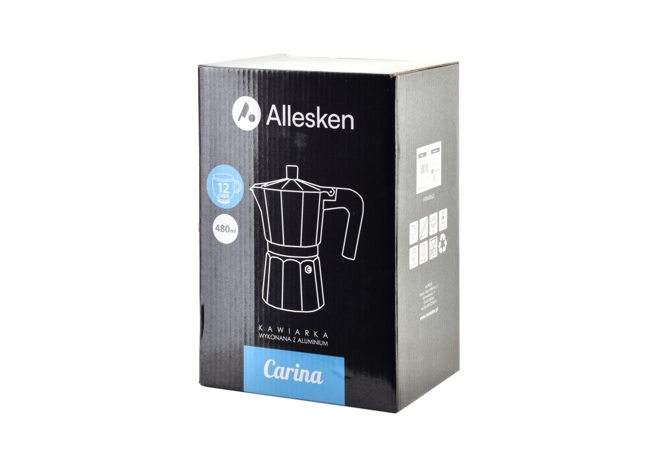 Cafetière CARINA - 480ml, 17,5x13x25,5 - HTXA0063-CX - Allesken