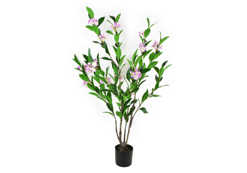 Fleur artificielle VIRIDIS - Oleander en pot H108cm - HTQB2838 - Mondex