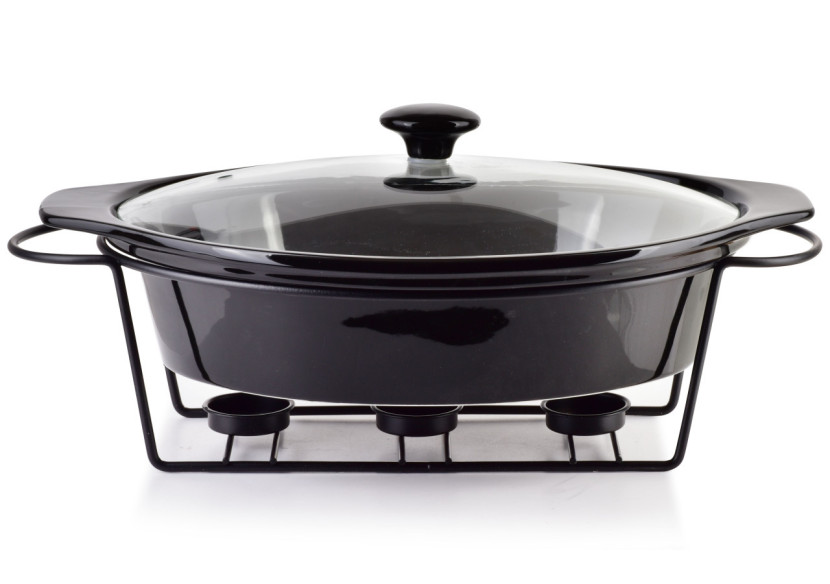 Plat avec Réchaud MODERN KITCHEN - 2,6L 38 x 26 x 7,9 cm - HTN0018-PROM - Allesken