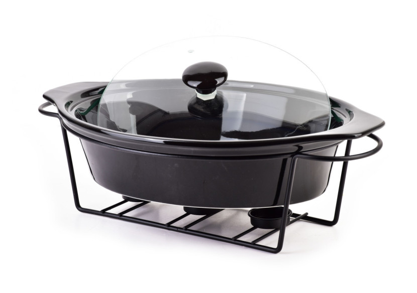 Plat avec Réchaud MODERN KITCHEN - 2,6L 38 x 26 x 7,9 cm - HTN0018-PROM - Allesken