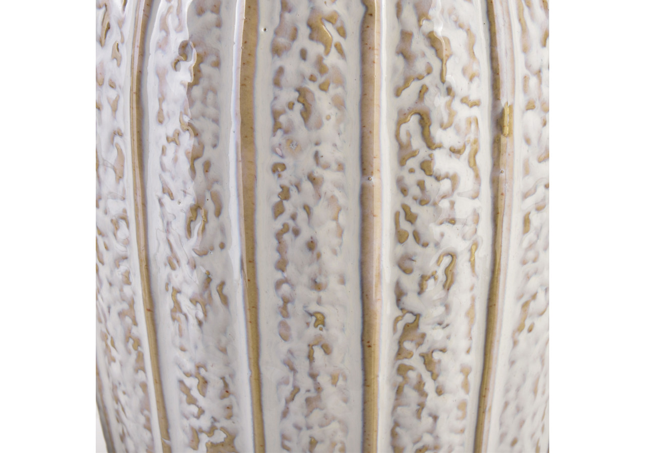 Vase YVONNE - Style moderne 15x15xh28cm - HTTS5021 - Mondex