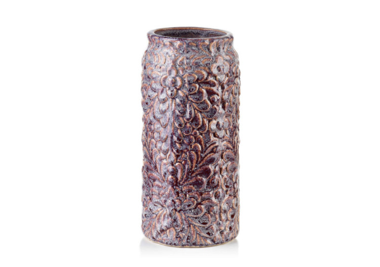 Vase YANDA PINK - Céramique 10,5xH26cm - HTTS9630 - Mondex