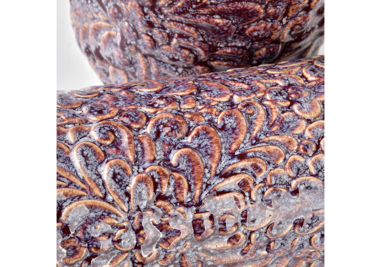 Vase YANDA PINK - Céramique 10,5xH26cm - HTTS9630 - Mondex