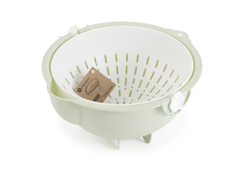 Passoire GRAVITATIONNELLE MODERN KITCHEN - 27x25x13,5cm avec bol - HTXD0162 - Allesken Passoire GRAVITATIONNELLE MODERN KITCHEN - 27x25x13,5cm avec bol - HTXD0162 - Allesken