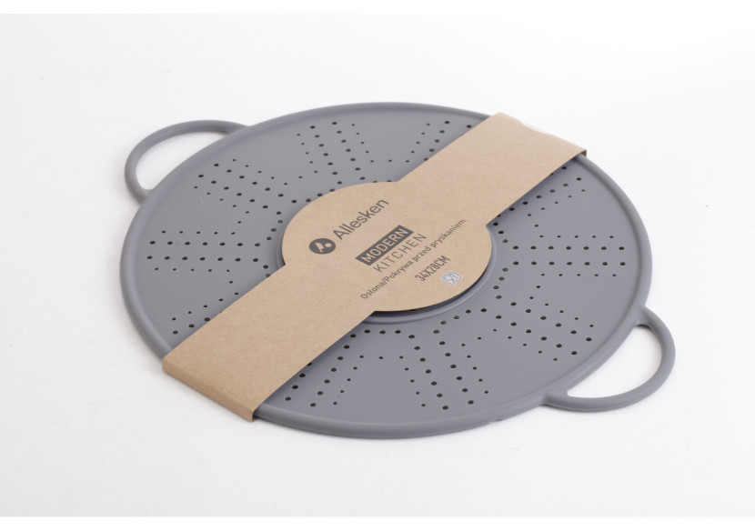 Protection anti-éclaboussures MODERN KITCHEN - Silicone gris 34,3x28cm - HTXD0339 - Allesken Protection anti-éclaboussures MODERN KITCHEN - Silicone gris 34,3x28cm - HTXD0339 - Allesken