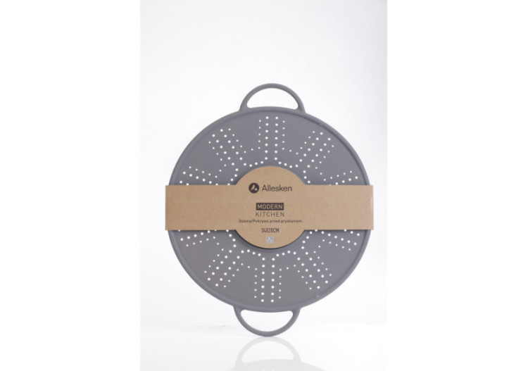 Protection anti-éclaboussures MODERN KITCHEN - Silicone gris 34,3x28cm - HTXD0339 - Allesken 2