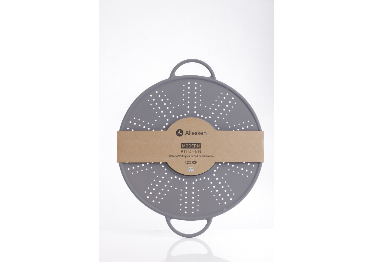 Protection anti-éclaboussures MODERN KITCHEN - Silicone gris 34,3x28cm - HTXD0339 - Allesken