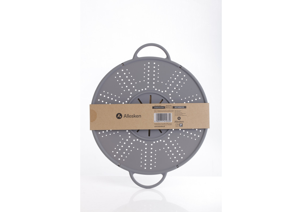 Protection anti-éclaboussures MODERN KITCHEN - Silicone gris 34,3x28cm - HTXD0339 - Allesken