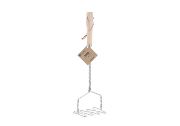 Pilon MODERN KITCHEN - Acier et bois 8x10xh34cm - HTXD0391 - Allesken