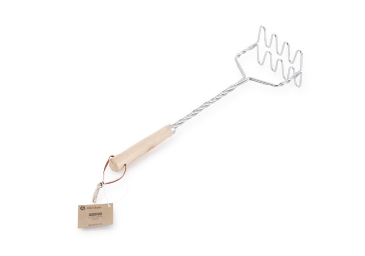 Pilon MODERN KITCHEN - Acier et bois 8x10xh34cm - HTXD0391 - Allesken 2