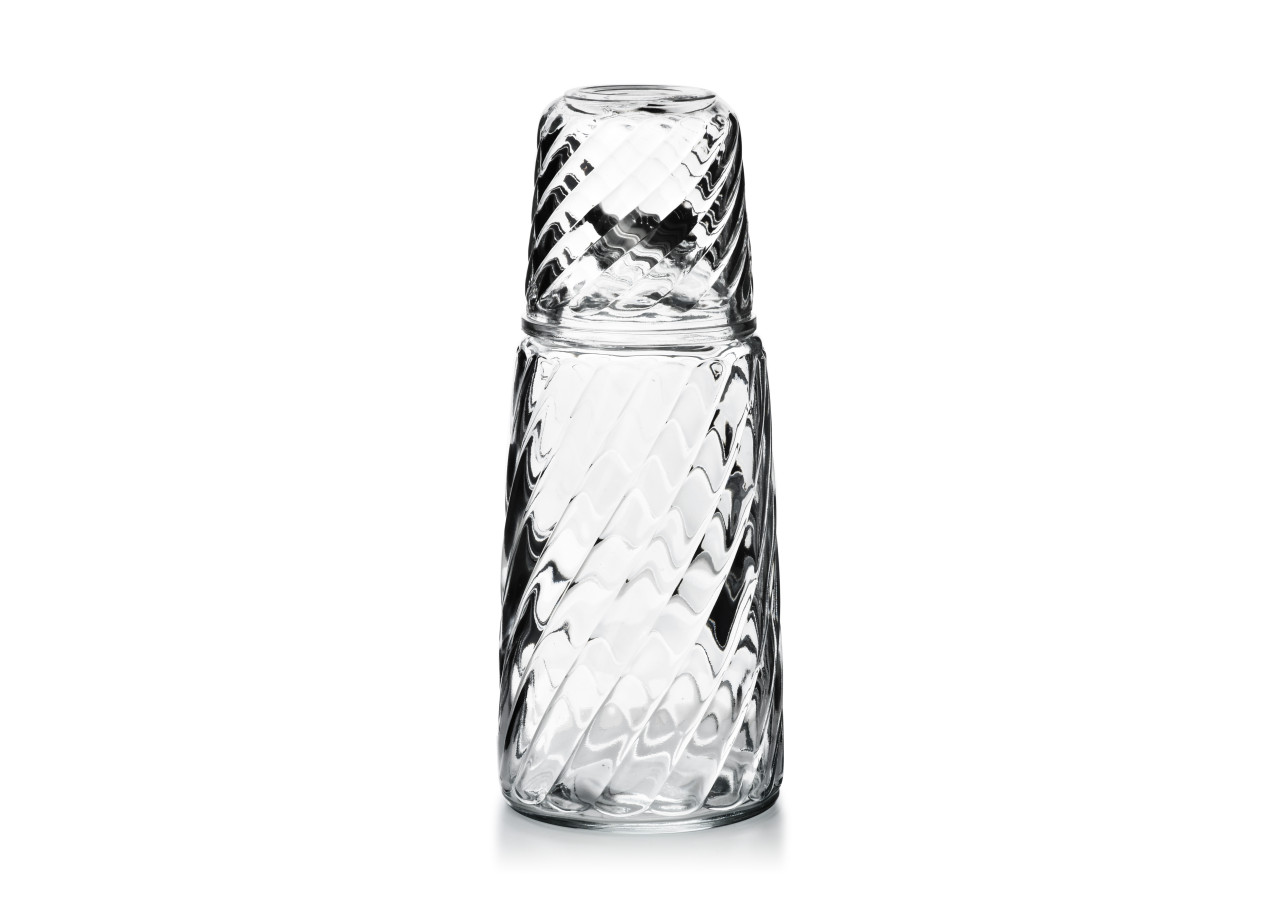 Bouteille HOLLIE - Verre 1,1L avec verre intégré - HTID1350 - Allesken