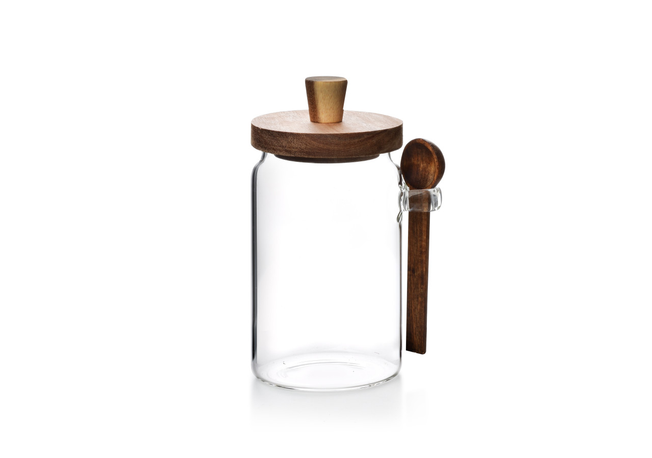 Bocal MODERN KITCHEN avec cuillère - 730 ml - HTID1374 - Allesken