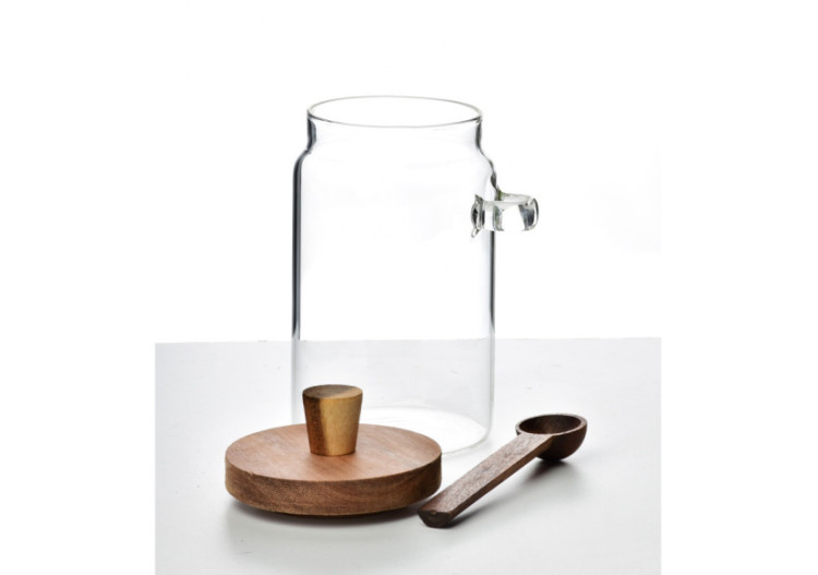 Bocal MODERN KITCHEN avec cuillère - 730 ml - HTID1374 - Allesken 2