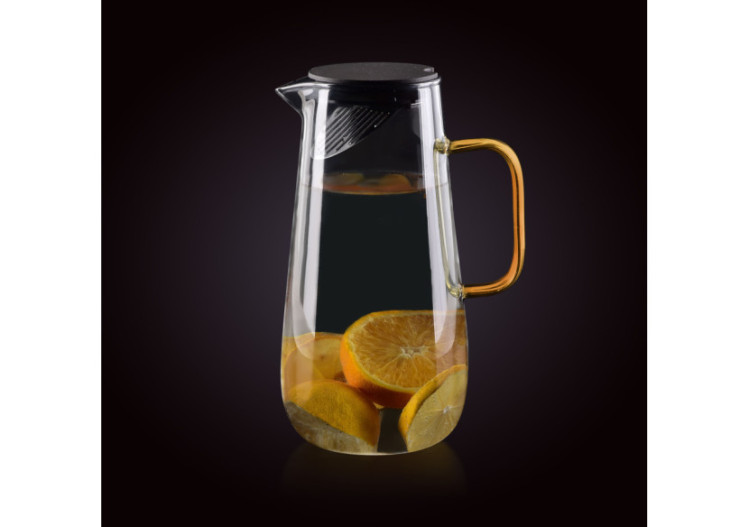 Carafe en Verre PETER - 1,5L avec Filtre - HTID0362 - Affekdesign By Mondex 2