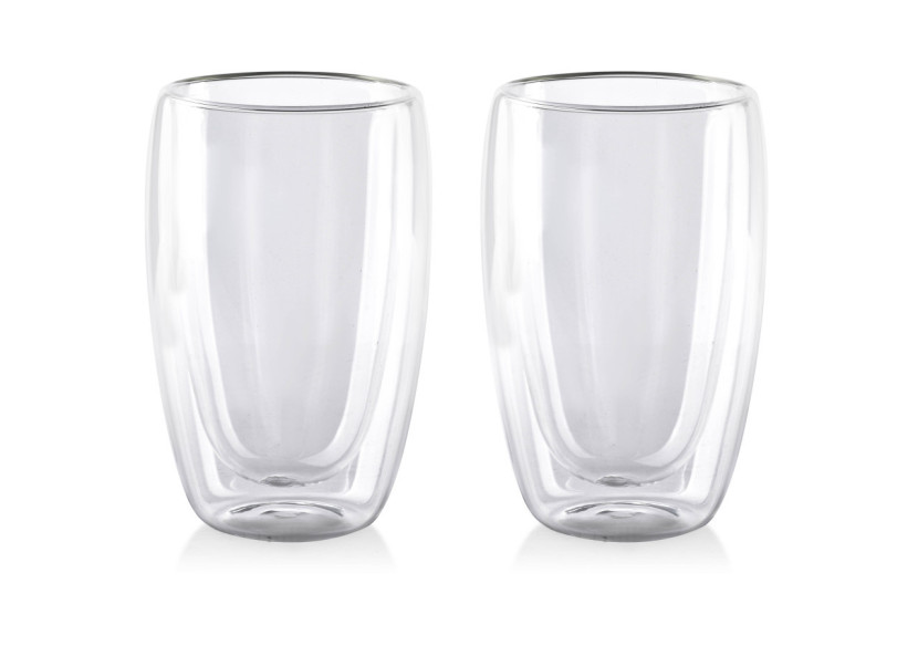 Ensemble de 2 Verres PETER - 450ml avec double paroi - HTID1797-PROM - Affekdesign By Mondex Ensemble de 2 Verres PETER - 450ml avec double paroi - HTID1797-PROM - Affekdesign By Mondex