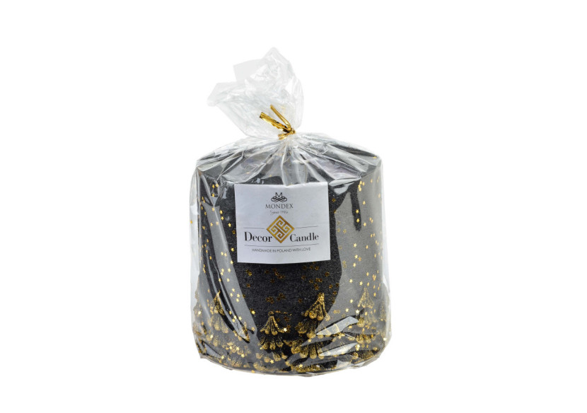 Lanterne WIECA - Design Noir et Doré 120 cm - TCM3178-SW - Mondex