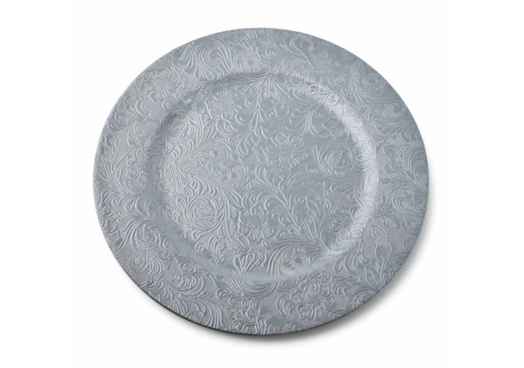 Sous-assiette BLANCHE - Décorative 33 x 33 x 2 cm - HTOS8932-PROM - Mondex