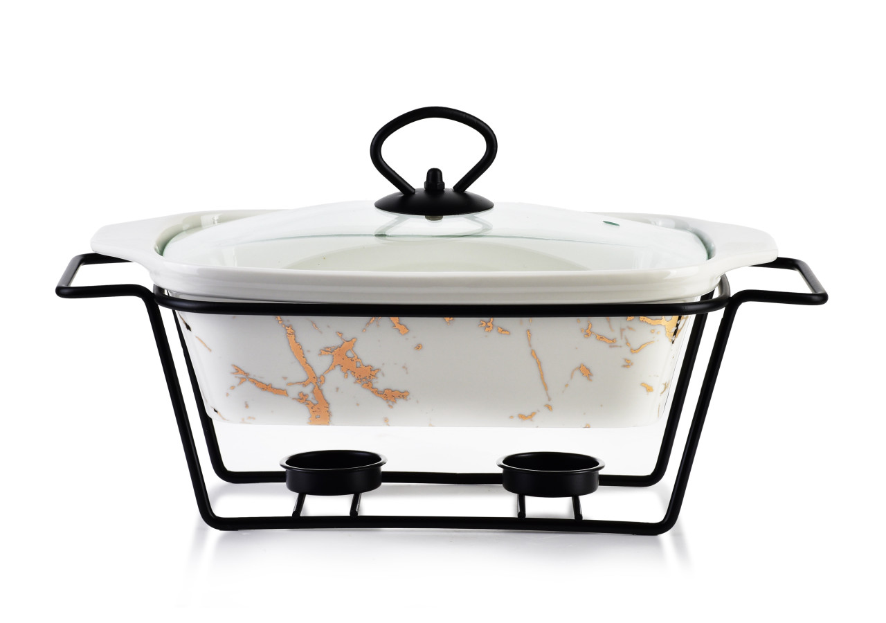 Plat chauffant MODERN KITCHEN - 1,4L 28,8x18xH7cm - HTN0796-PROM - Allesken