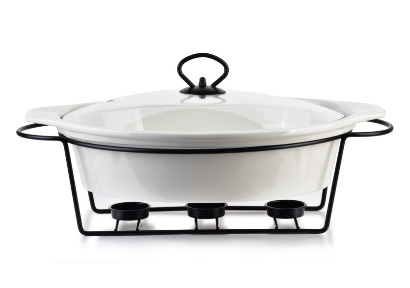 Plat Chauffant MODERN KITCHEN - 2,6L, 38x26xH7,9cm - HTN0826-PROM - Allesken