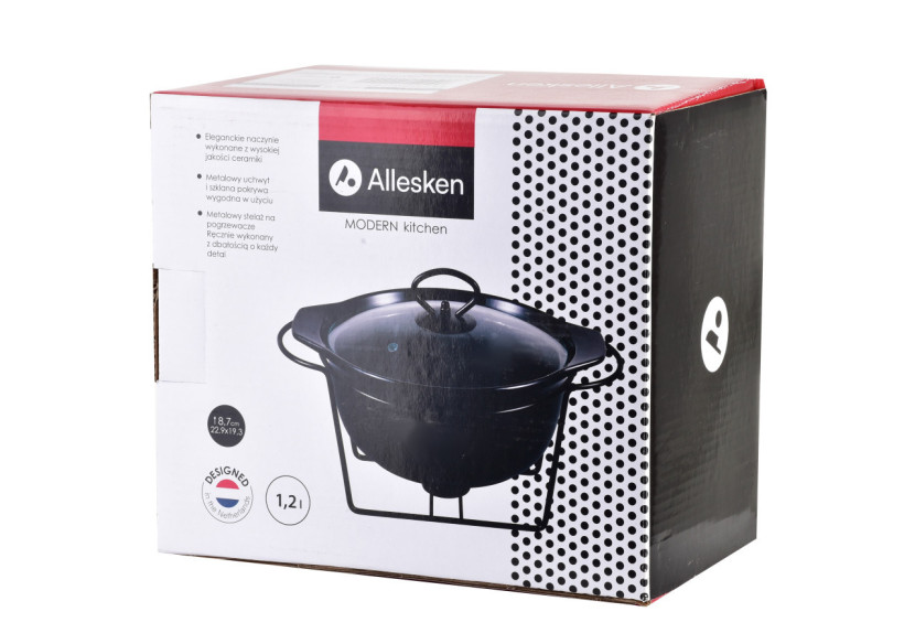 Plat Chauffant MODERN KITCHEN - Ovale 1,2L 22,9 x 19,3 x H8,7cm - HTN0901-PROM - Allesken Plat Chauffant MODERN KITCHEN - Ovale 1,2L 22,9 x 19,3 x H8,7cm - HTN0901-PROM - Allesken