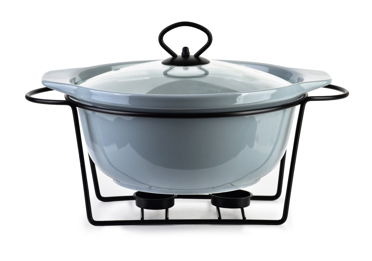 Plat MODERN KITCHEN - 2,4L avec chauffe-plat 29x24,3xH10,5cm - HTN0987-PROM - Allesken